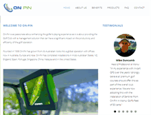Tablet Screenshot of on-pin.com